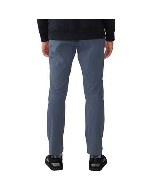 Mountain Hardwear Blue Traxion Pant for men