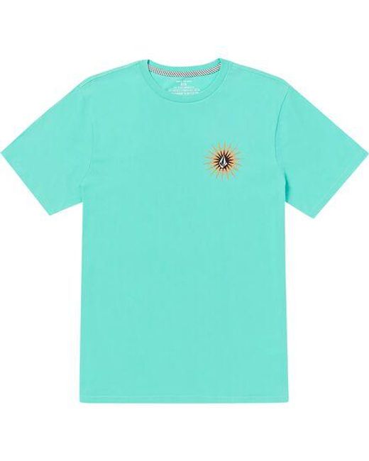 Volcom Blue Scorcho Fty T-Shirt