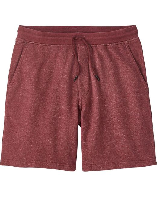 Patagonia Mahnya Fleece Short in Red for Men Lyst