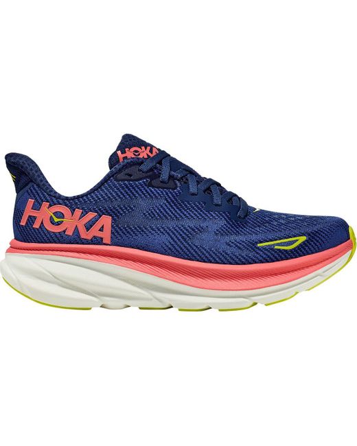 Hoka One One Blue Clifton 9 Running Shoes Clifton 9 Running Shoes