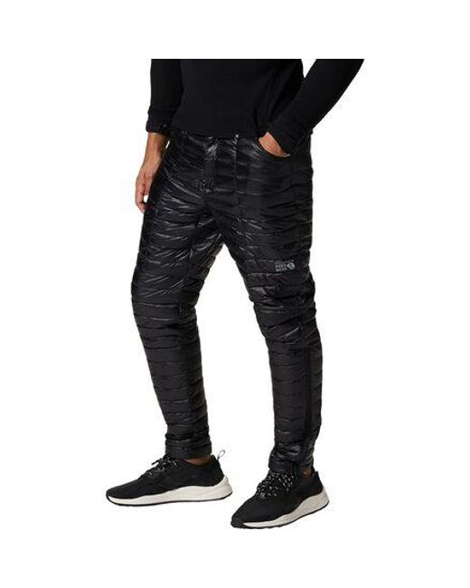 Mountain Hardwear Black Ghost Whisperer Pant for men