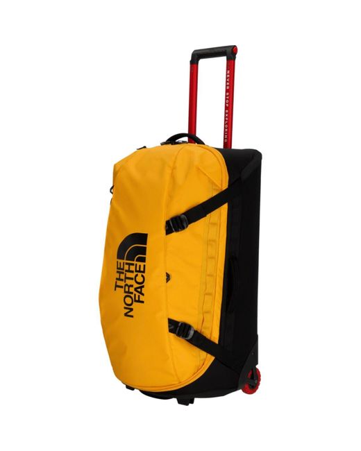 The North Face Orange Base Camp Rolling Thunder 28In Bag Summit/Tnf