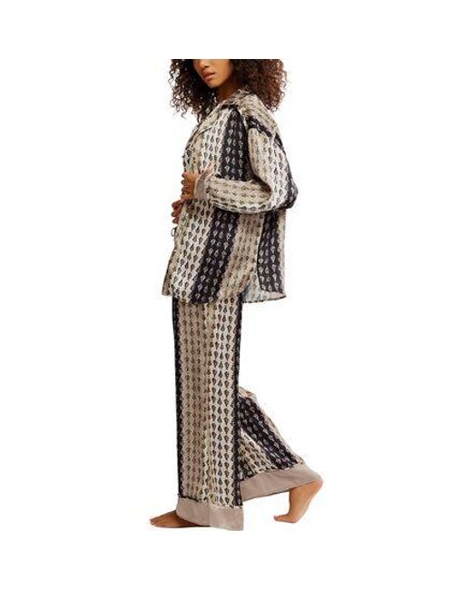 Free People Multicolor Dreamy Days Pajama Set