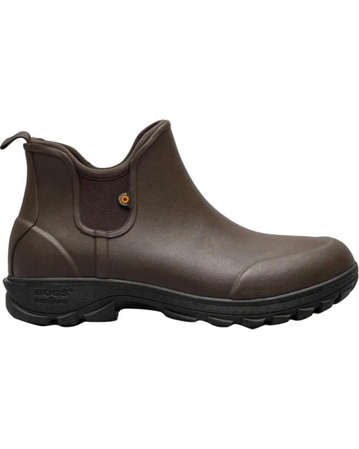 bogs sauvie slip on ladies ankle muck boot