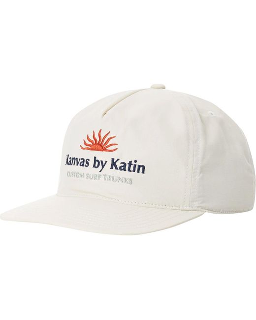 Katin White Kanvas Hat Vintage