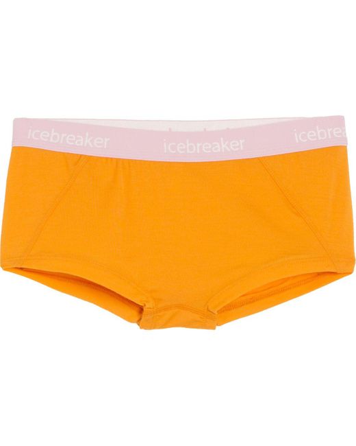 Icebreaker Orange Sprite Hot Pant