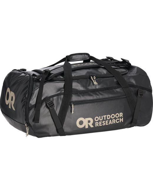 Outdoor Research Black Carryout Duffel 80L for men