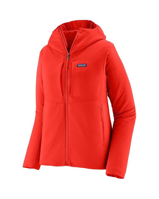 Patagonia Red Nano-Air Hooded Jacket