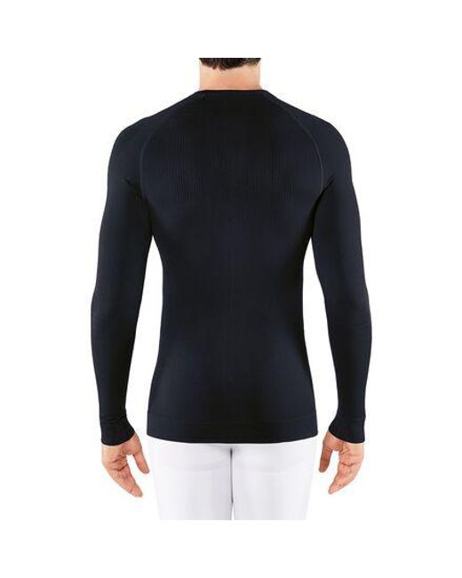 Falke Black Midweight Long-Sleeve Shirt for men