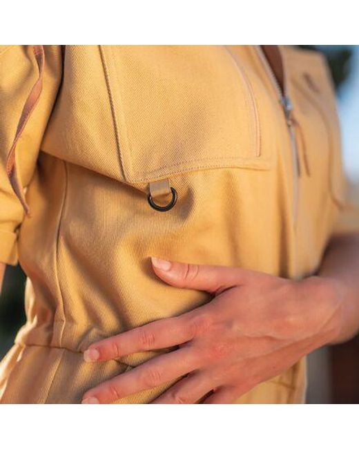 Wondery Green Juniper Camp Jumpsuit