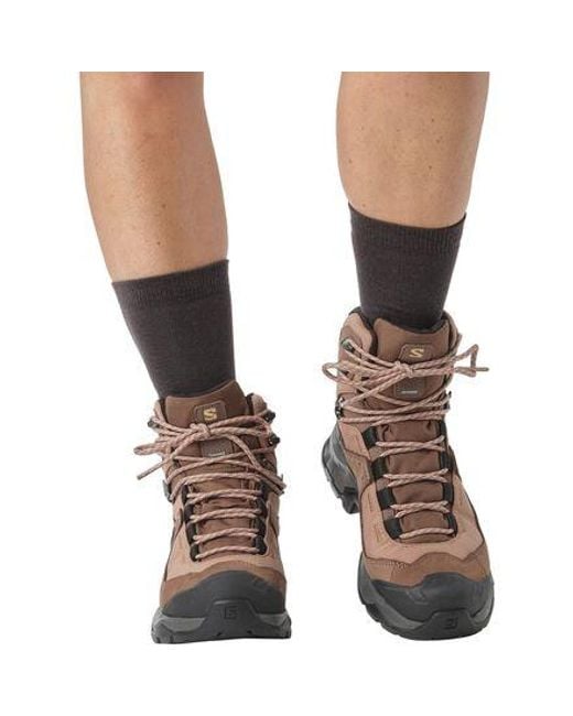 Salomon Brown Quest Element Gtx Hiking Boot