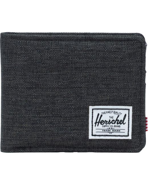 Herschel Supply Co. Black Roy Rfid Bi-Fold Wallet for men