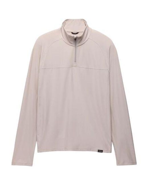 Prana Gray Altitude Tracker Lt 1/4-Zip Top
