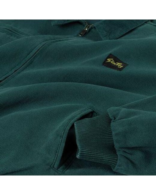 Stan Ray Green Roughneck Collared Bomber Jacket