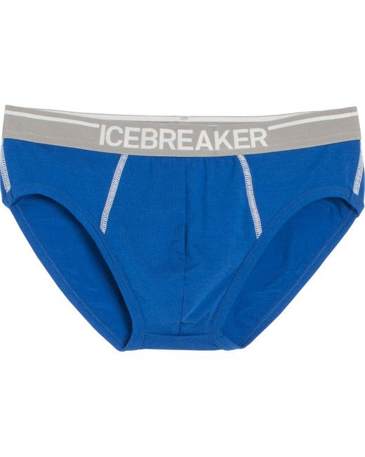 Icebreaker Blue Bodyfit 150-Ultralite Anatomica Brief for men