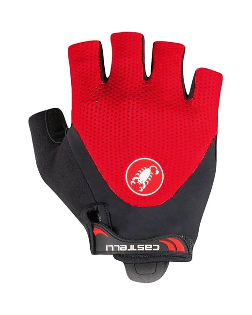 Castelli Red Arenberg Gel 2 Glove for men