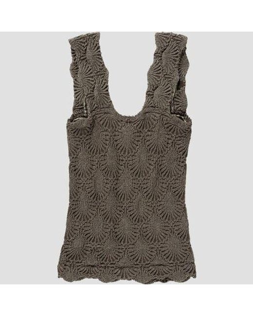 Free People Gray Love Letter Cami