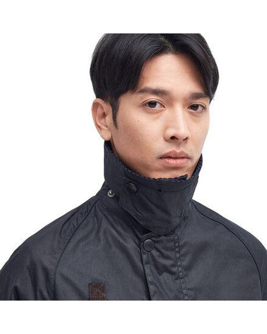 Barbour Blue Spey Wax Jacket