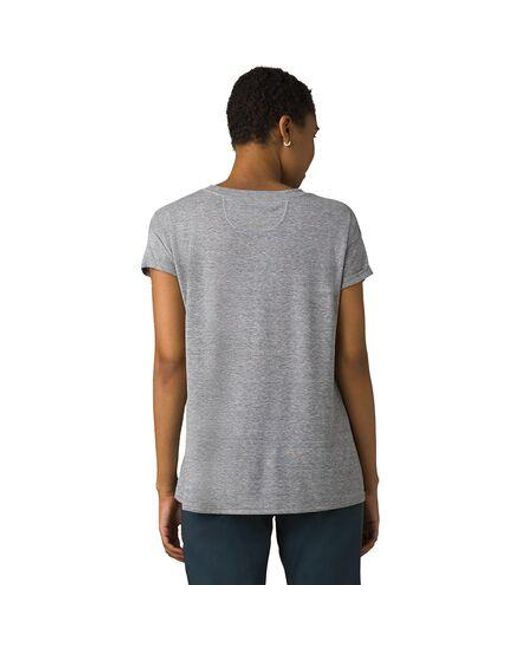 Prana Gray Cozy Up T-Shirt