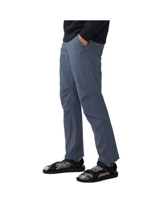 Mountain Hardwear Blue Traxion Pant for men