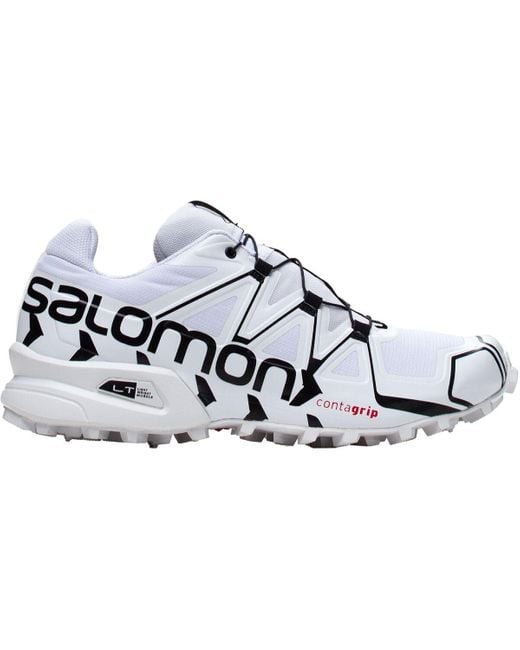 Salomon Speedcross Offroad Shoe in White for Men | Lyst