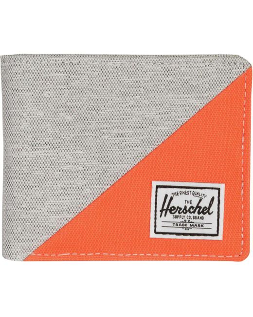Herschel Supply Co. Orange Roy Rfid Bi-Fold Wallet for men