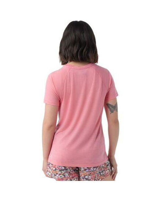 Smartwool Pink Merino Sport Ultralite Short-Sleeve Shirt
