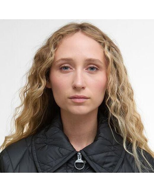 Barbour Black Bernadette Quilted Jacket