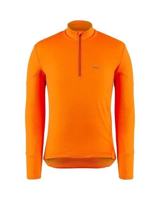 Louis Garneau Orange Edge 2 Long-Sleeve Jersey for men