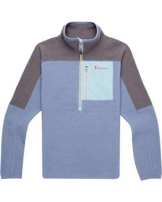 COTOPAXI Blue Abrazo Fleece 1/2-Zip Jacket