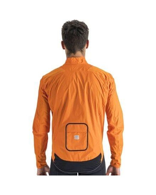 Sportful Orange Hot Pack Norain Jacket