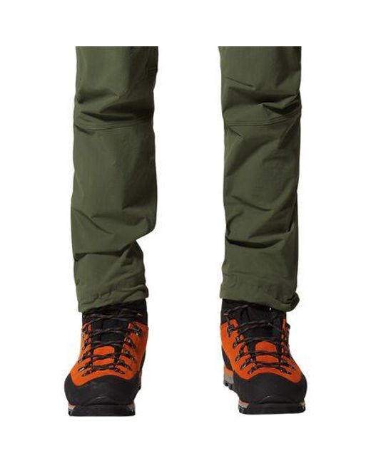 Mountain Hardwear Green Chockstone Alpine Pant for men
