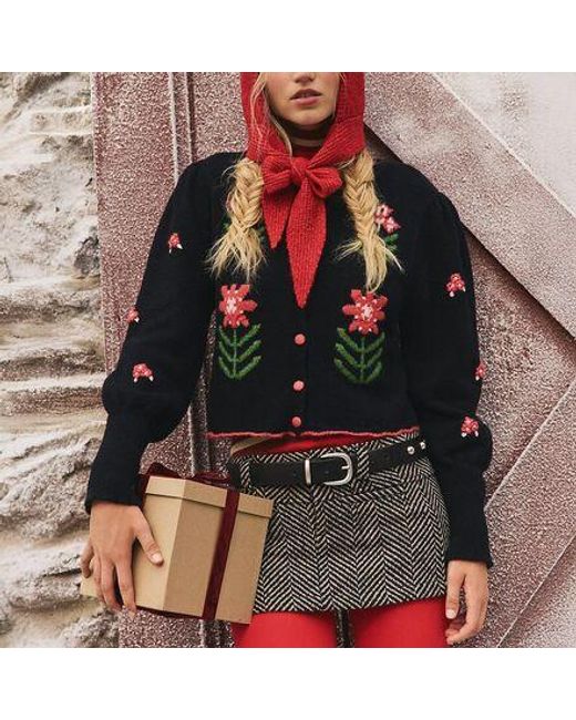 Free People Blue Nonna Sweater