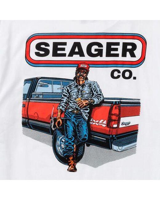 Seager Co. White Wooderson T-Shirt