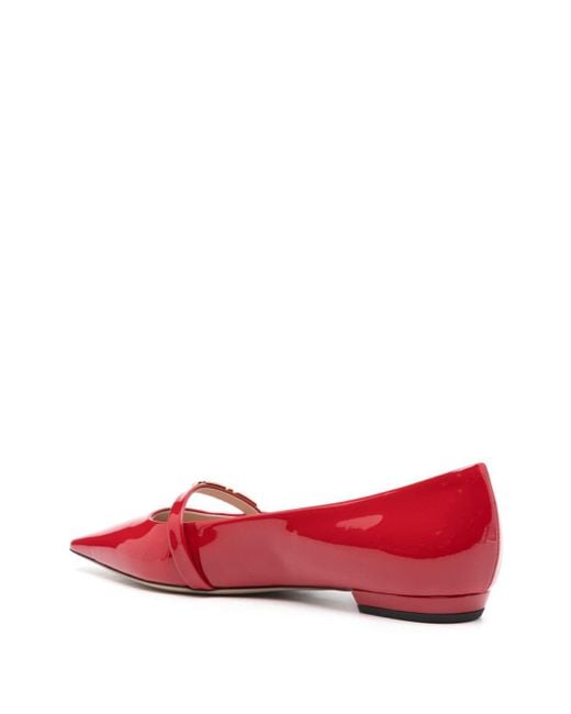 Eclat Jewels Red Patent Leather Ballets for men