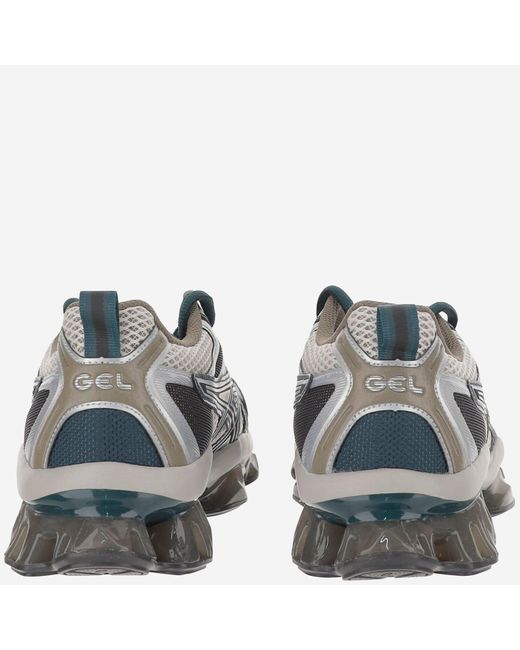 Asics Gray Gel-Quantum Kinetic Sneakers for men