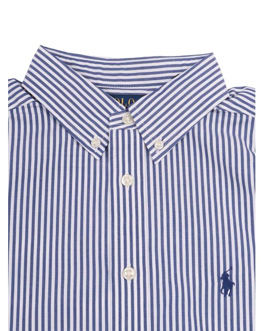 Polo Ralph Lauren Purple Ls Bd Shirts Sport Shirt