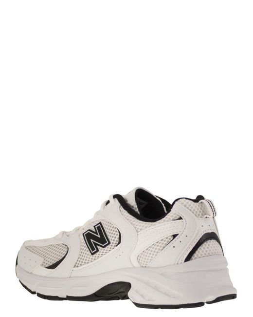 New Balance White 530
