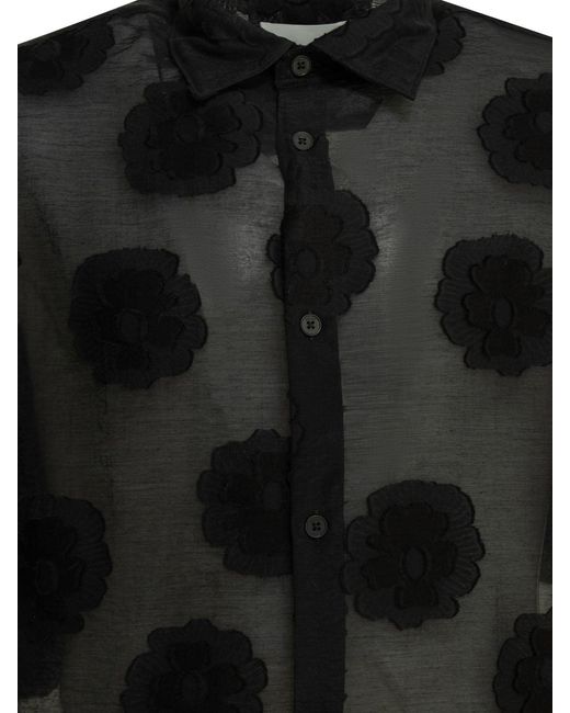 NN07 Black "Freddy" Casual Shirt for men