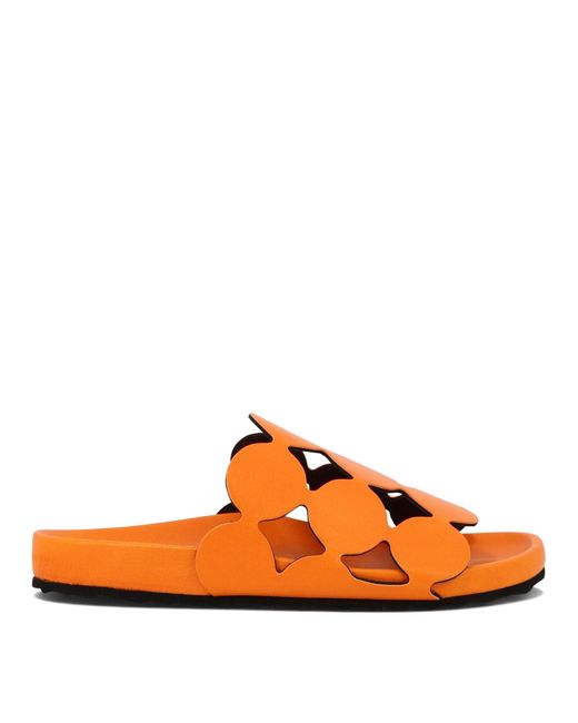 Pierre Hardy Orange "Bulles" Sandals