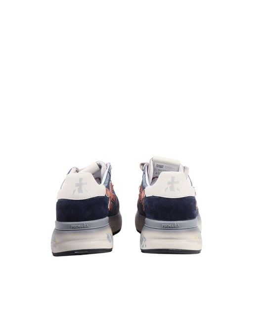 Premiata Blue Sneakers Mick