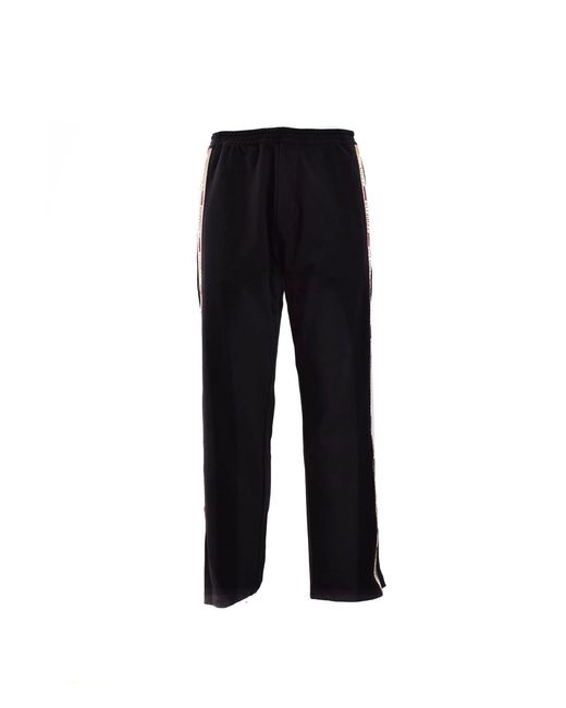 DSquared² Black Tailored Fit Cotton-Polyester Blend Trousers for men