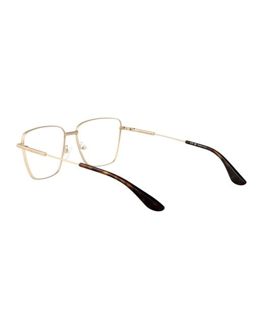 McQueen Multicolor Transparent Metal Glasses