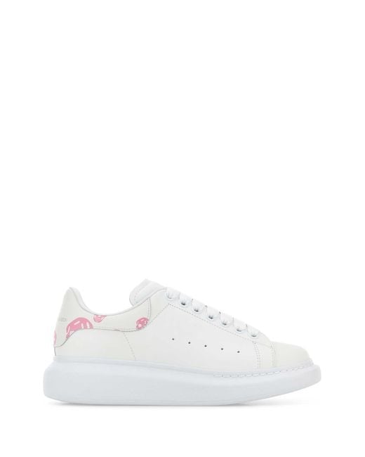 McQueen White Sneaker S.Rubber