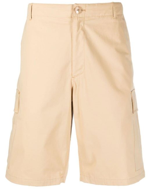 KENZO Blue Cargo Workwear Short for men