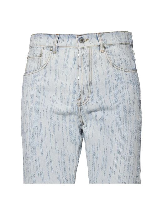 MSGM Bericht Jeans in het Gray