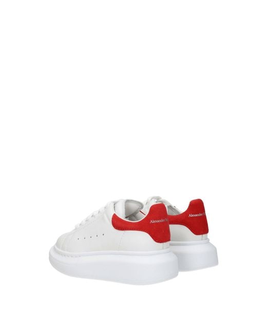Alexander McQueen White Alexander Mc Queen Gift Ideas Sneakers Kids Leather