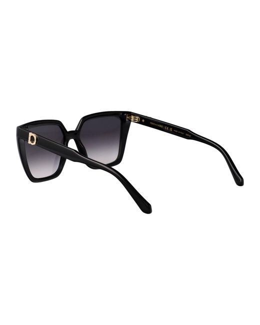 Ferragamo Black Sunglasses