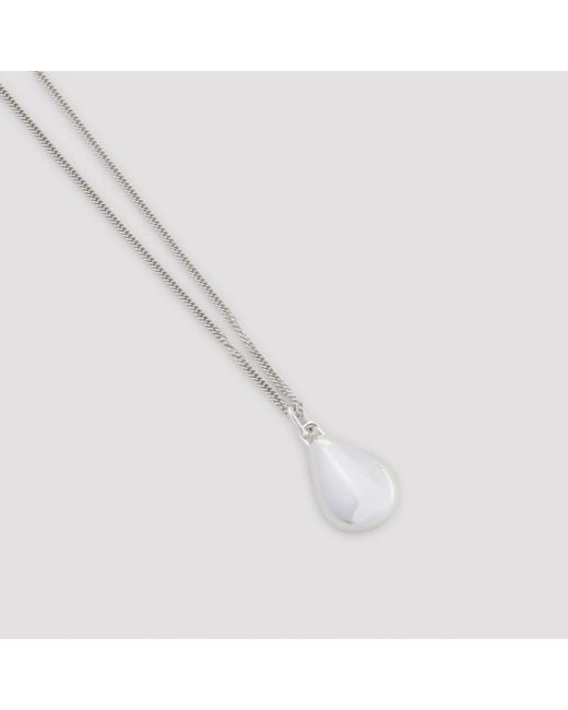 Phoebe Philo White Pebble Necklace