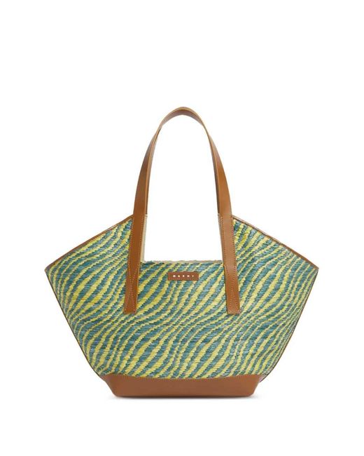 "Tote Small" Bag di Marni in Black